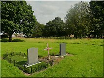 SE2028 : The south-east part of St Paul's Churchyard, Birkenshaw by Humphrey Bolton