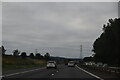 M74, southbound