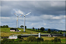 H4064 : Wind turbines, Mullawinny by Kenneth  Allen