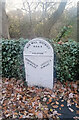 Old Milestone, A616, Sheffield Road, New Mill