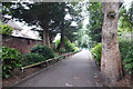 A Walk in Didsbury Village (83) Didsbury Park Exit Path