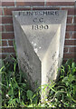 Modern Facsimile Milestone by the A5104, Chester Road, Broughton