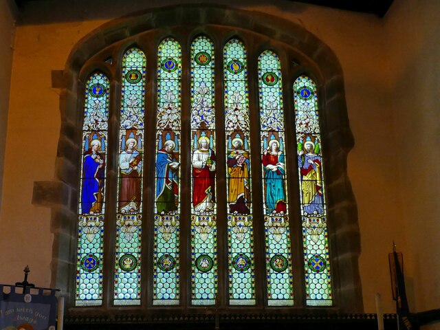 St Andrew's Kildwick: east window © Stephen Craven cc-by-sa/2.0 ...