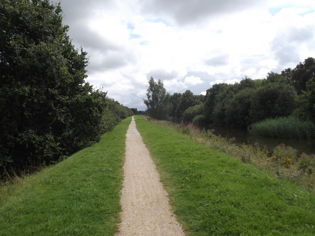 Path By Fossdyke Navigation © David Brown Cc By Sa 2 0 Geograph Britain And Ireland