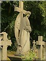 Angel in Edgerton Cemetery, Huddersfield