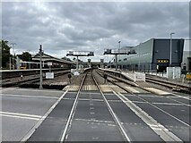 SX9193 : Exeter St. Davids railway station, Devon by Nigel Thompson