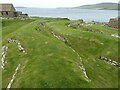 HY3826 : Broch of Gurness - Multiple ditches to west of the broch by Rob Farrow
