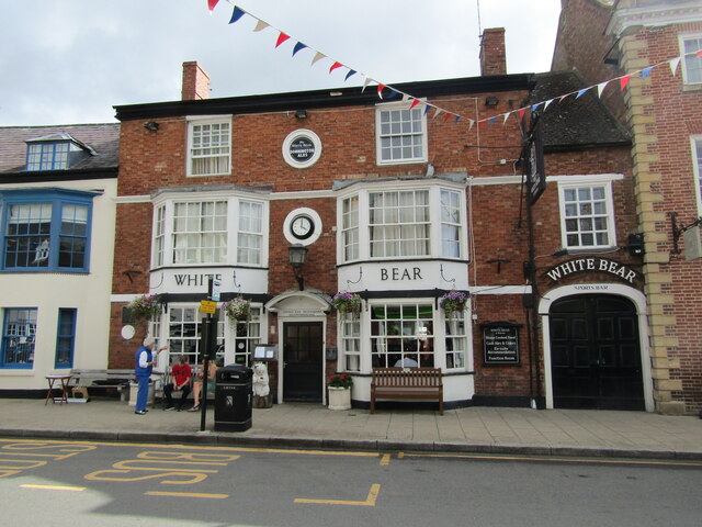 Shipston-on-Stour - White Bear © Colin Smith :: Geograph Britain and ...