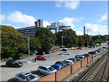 SU4112 : Car park by Southampton Central station by Robin Webster