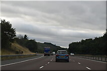 NT0506 : A74(M), southbound by N Chadwick