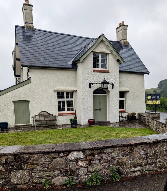 The Former Greyhound Inn, Usk,... © Jaggery :: Geograph Britain and Ireland