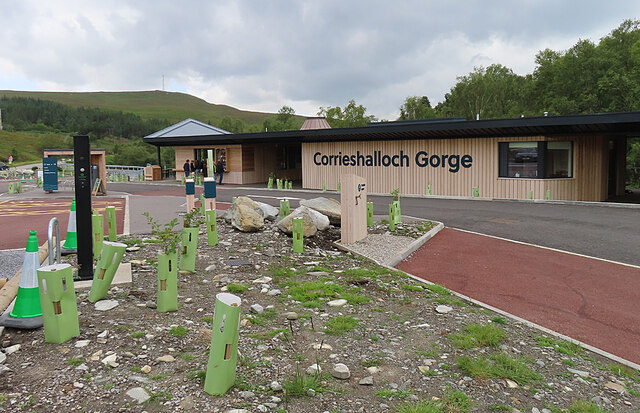 Corrieshalloch Gorge Visitor Centre © Anne Burgess cc-by-sa/2.0 ...