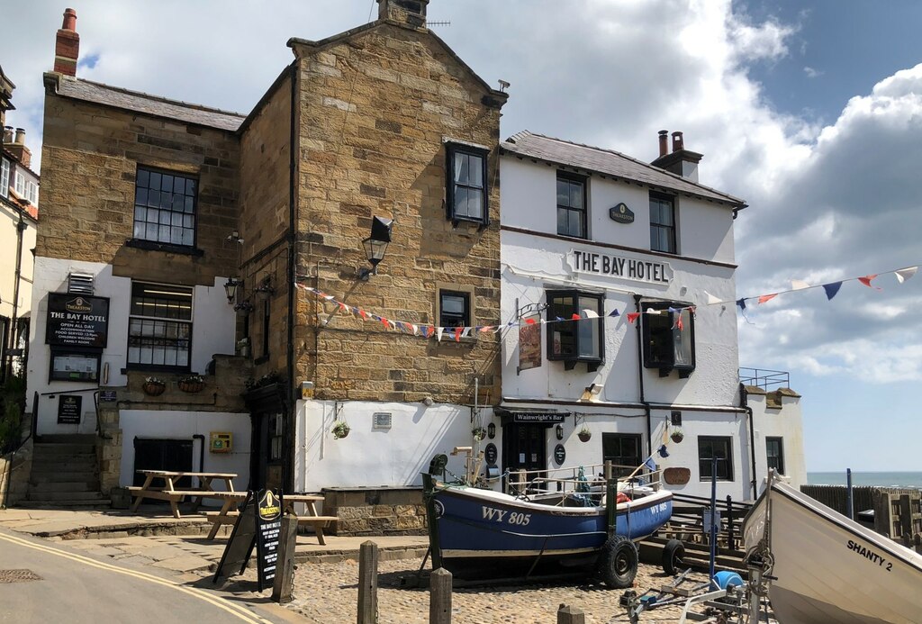 The Bay Hotel, Robin Hood's Bay © David Robinson :: Geograph Britain ...