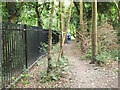 Path above Bishopstone Glen, Herne Bay