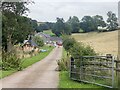 Entrance to Appletree Farm