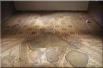 SP0513 : Chedworth Roman Villa - grand dining room by Stephen McKay