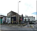 Murals behind Yorkshire Fisheries