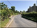 Road through the hamlet of Lynesack