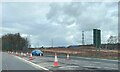 HS2 works, Solihull area, March 2023 – between the roads