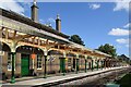 Platform canopy reconstruction, Brechin Station