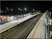 ST0413 : Burlescombe : Tiverton Parkway Railway Station by Lewis Clarke