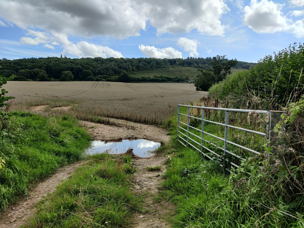 Farmland Along Halton Lane © Mat Fascione Cc By Sa 2 0 Geograph