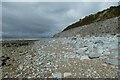 Sea wall north of Llandanwg