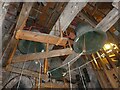 HY4410 : Kirkwall - St Magnus Cathedral - Bells in Bell Loft by Rob Farrow