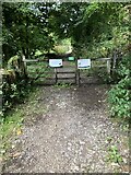 SK2066 : The gate into Lathkill Dale Nature Reserve by Lynn Jackson