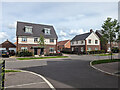 Houses on Foxglove Drive and Aquamarine Close, Forge Wood, Crawley