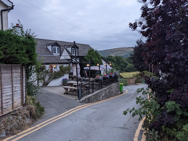 The charming Triangle Inn © David Medcalf :: Geograph Britain and Ireland