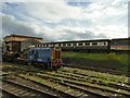 Diesel shunter at Tyseley Locomotive Works