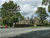SE1836 : Large houses on Harrogate Road by Stephen Craven