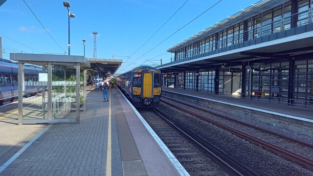 Ashford station domestic high-speed... © Peter Whatley :: Geograph ...