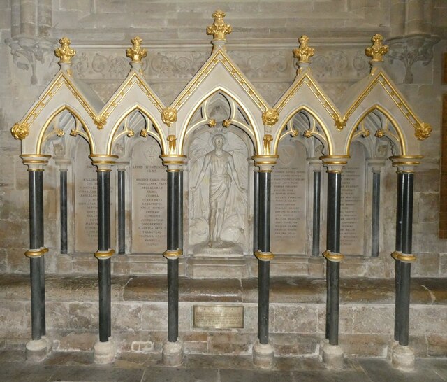 Wells Cathedral Memorial 24 © Basher Eyre Geograph Britain And