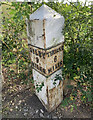 Old Milepost by the A1041, Snaith Road, East Cowick