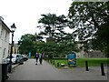 Visitors in the Bishops Palace Gardens