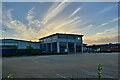 Evening industrial unit on Jarman Road