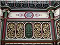 TQ4881 : Crossness - Octagon frieze and decoration by Rob Farrow