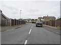 Looking  down Spurdens Crescent