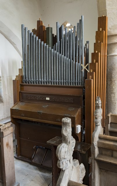Organ, St Andrew's church, Kelby