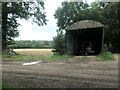 Storage shed near Park Cottage