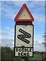 Old road sign near Liverton