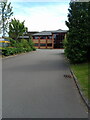 Offices at the front of an industrial unit