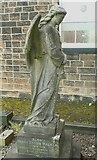 SE2020 : Angel in the burial ground of Zion Baptist Chapel, Mirfield by Humphrey Bolton