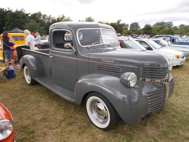 1939 Dodge pick-up truck at the Maxey... © Paul Bryan cc-by-sa/2.0 ...