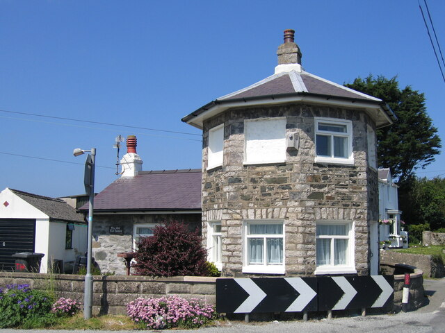 Caergeiliog Toll House by the A5 on Anglesey
