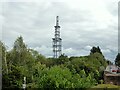 NY4154 : Telecommunication tower at Harraby by Kevin Waterhouse