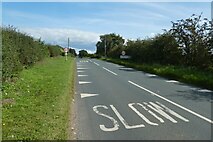 SE7648 : Road markings on Sutton Lane by DS Pugh