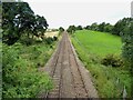 Railway heading towards Aspatria